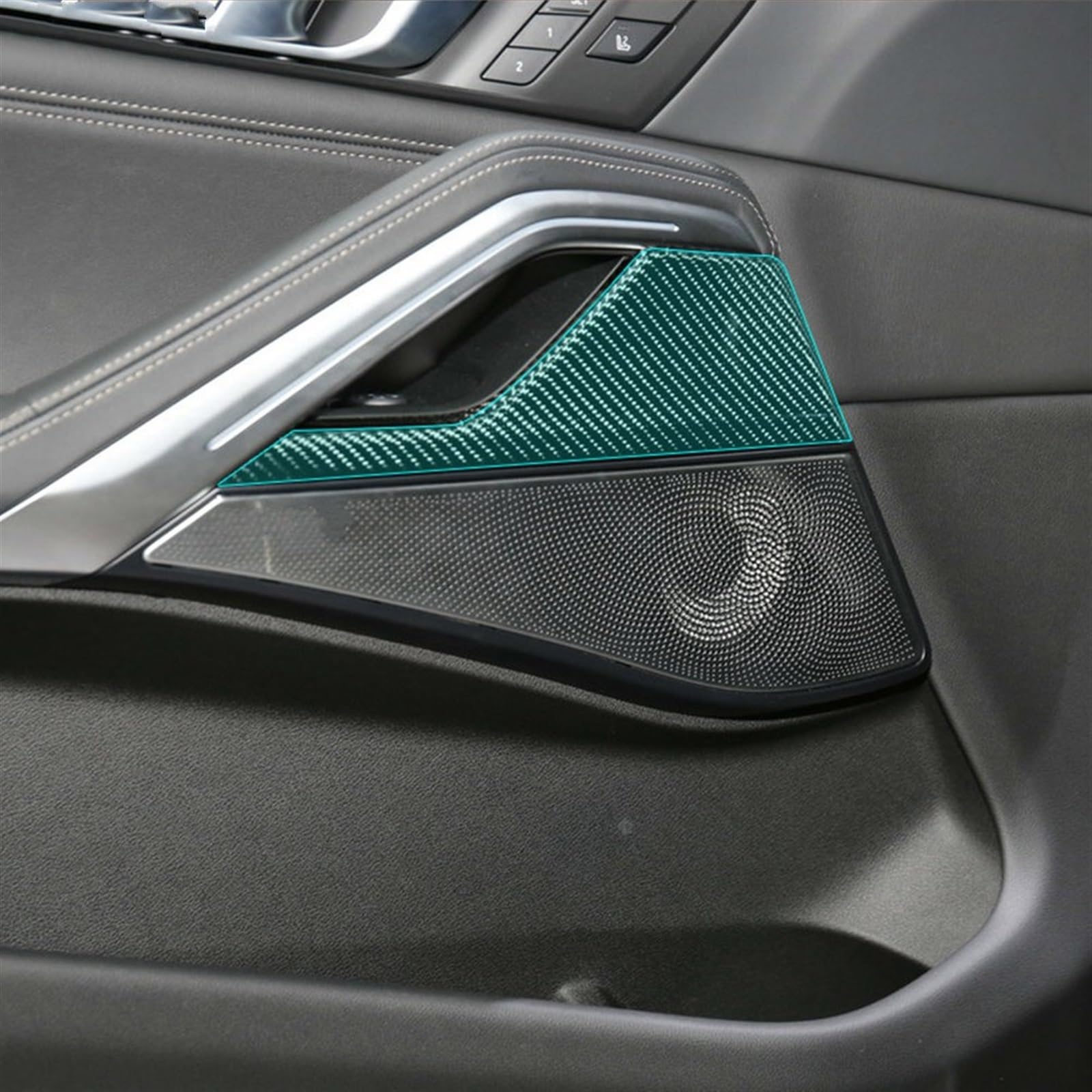 Autoschutzfolie Auto Innen Zentrale Konsole Getriebe Dashboard Aufkleber Transparente Schutz Film Für BMW Für X6 Für G06 2020 Zubehör(The whole set)