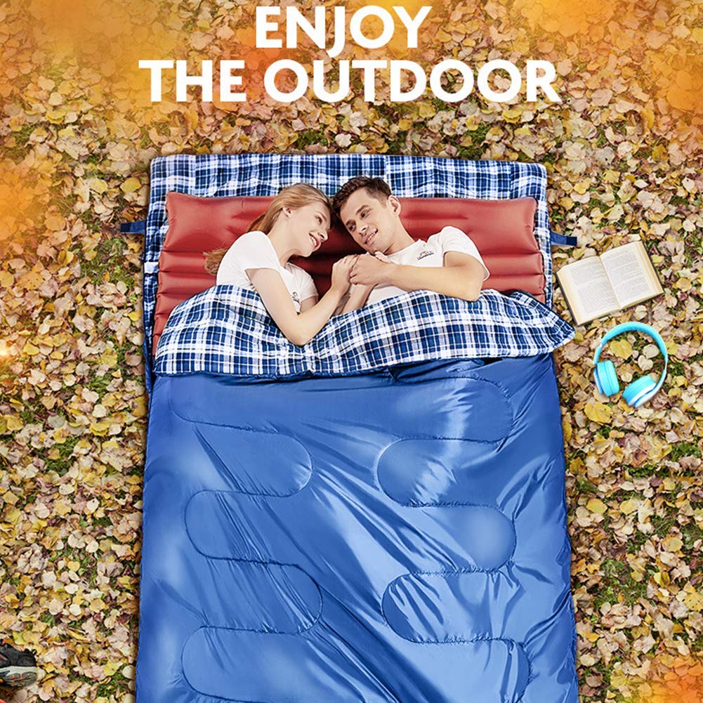 Colchoneta Liviana, Almohadilla Impermeable Doble Para Acampar Al Aire Libre, Cojín Aire Portátil Para Tienda Con Almohada, Bolsa Inflable Multifunción Para Inflar/Guardar Ropa/Recoger Agua