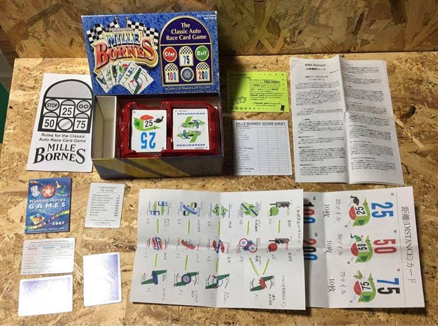 Amazon.co.jp: Card Game Classic Milbones Mille Bornes