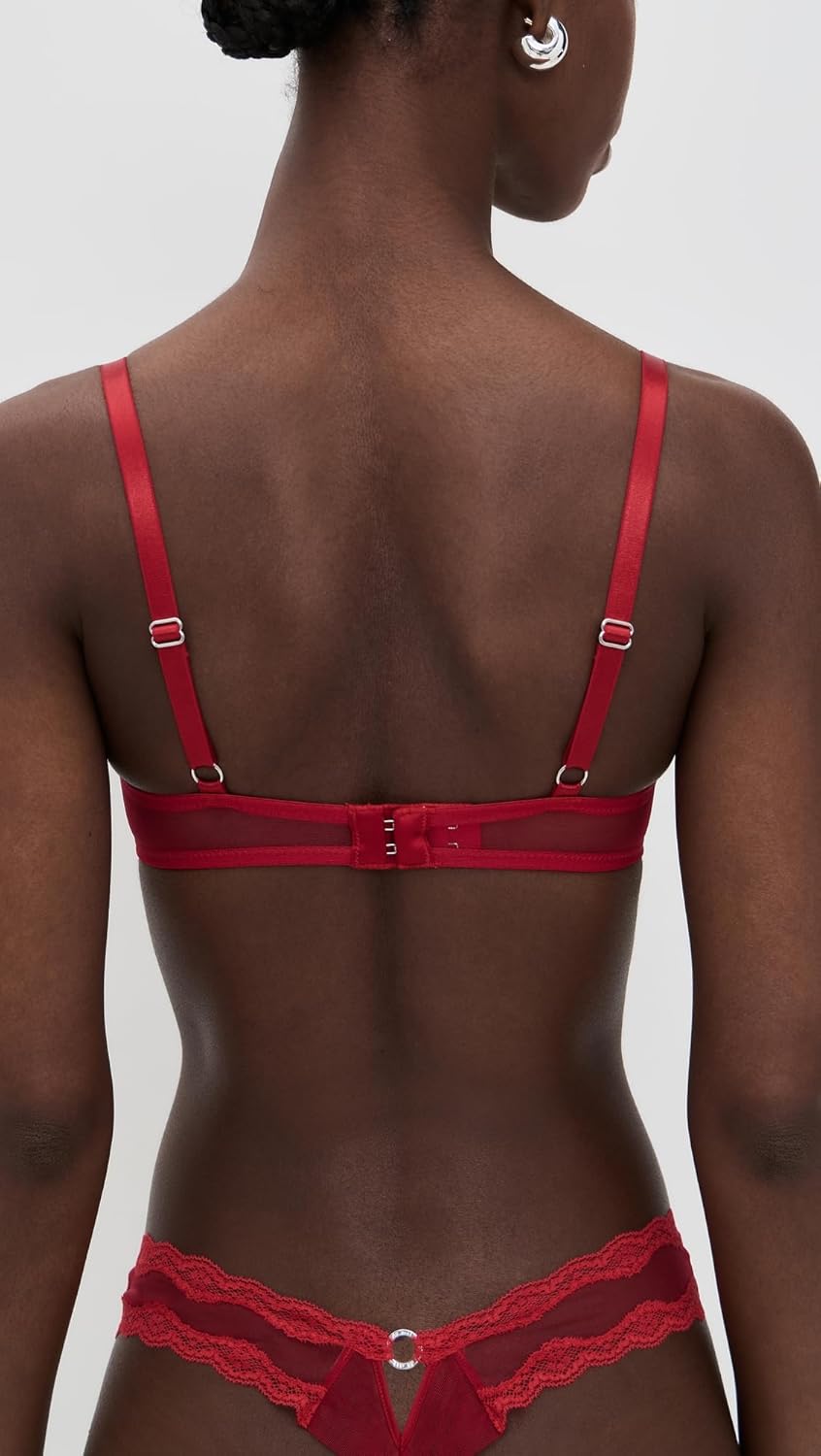 Fleur du Mal Women's Sheer Tulle Thong - Image 3