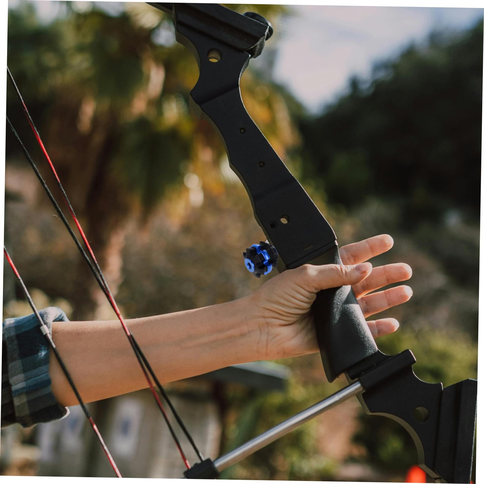 BESTonZON Ammortizzatore per tiro con l' dello stabilizzatore per tiro con l' Fornitura Raccordo di Prua Accessorio per tiro con l' Gomma da Cancellare Rosso