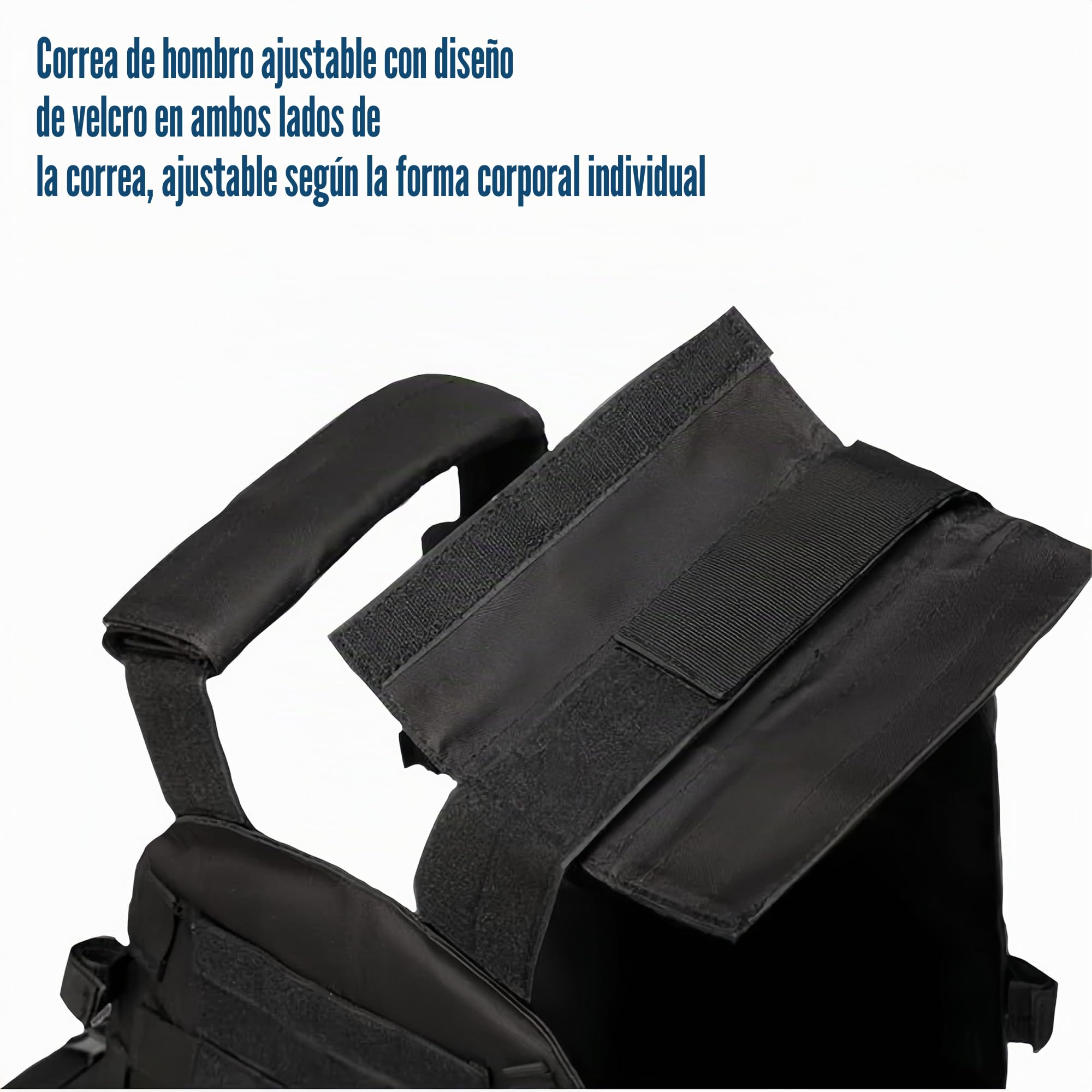 Peminkoo Chaleco táctico Armadura Corporal Portador de Placas de Caza Accesorios de Airsoft Combate Militar ejército Wargam molle