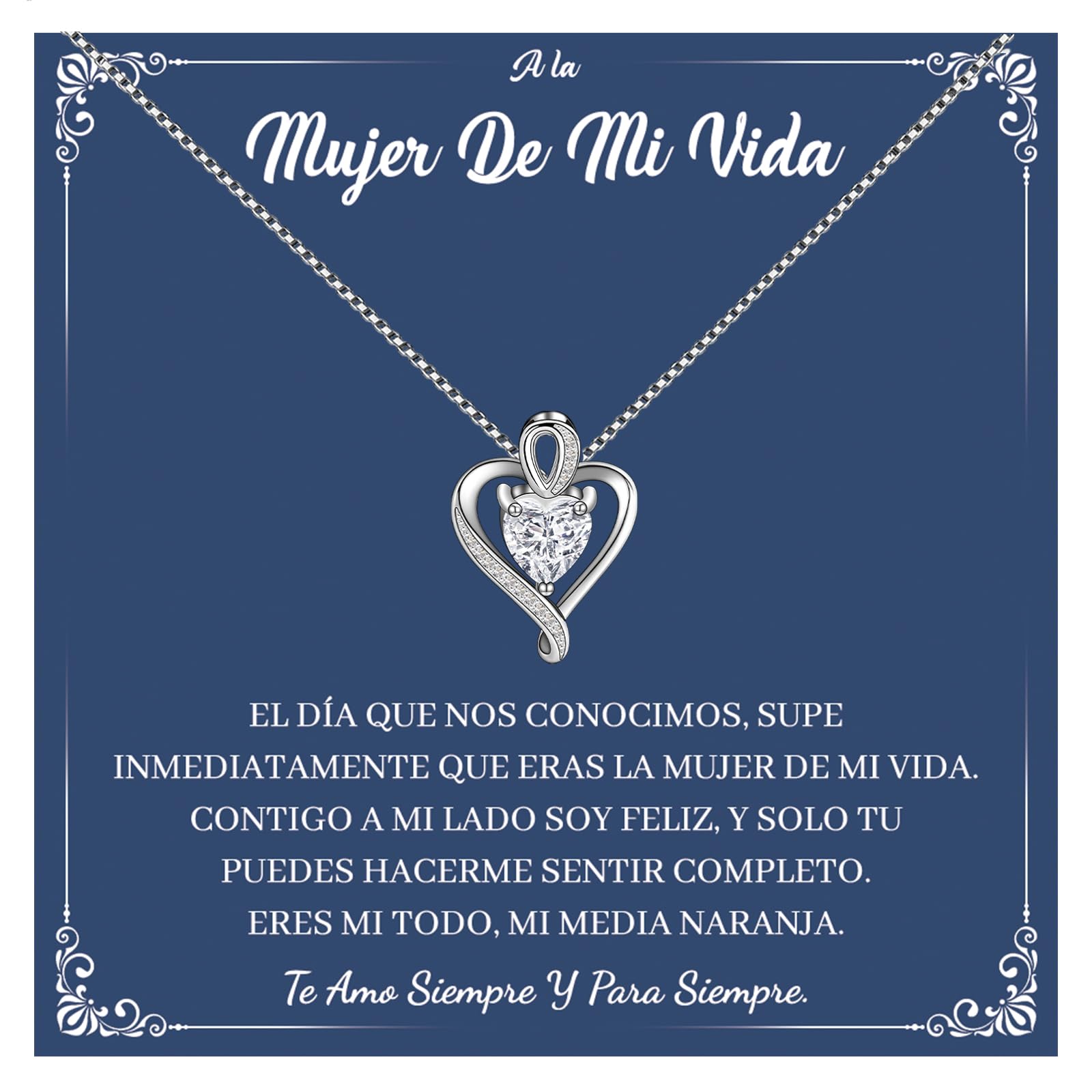 SUNSH Regalo Madre,Regalo Dia de la Madre,Collar Madre e Hija Mujer,Regalos Originales para el Dia de la Madre, Colgante Plata, Cumpleaños Navidad Vuelta al Cole