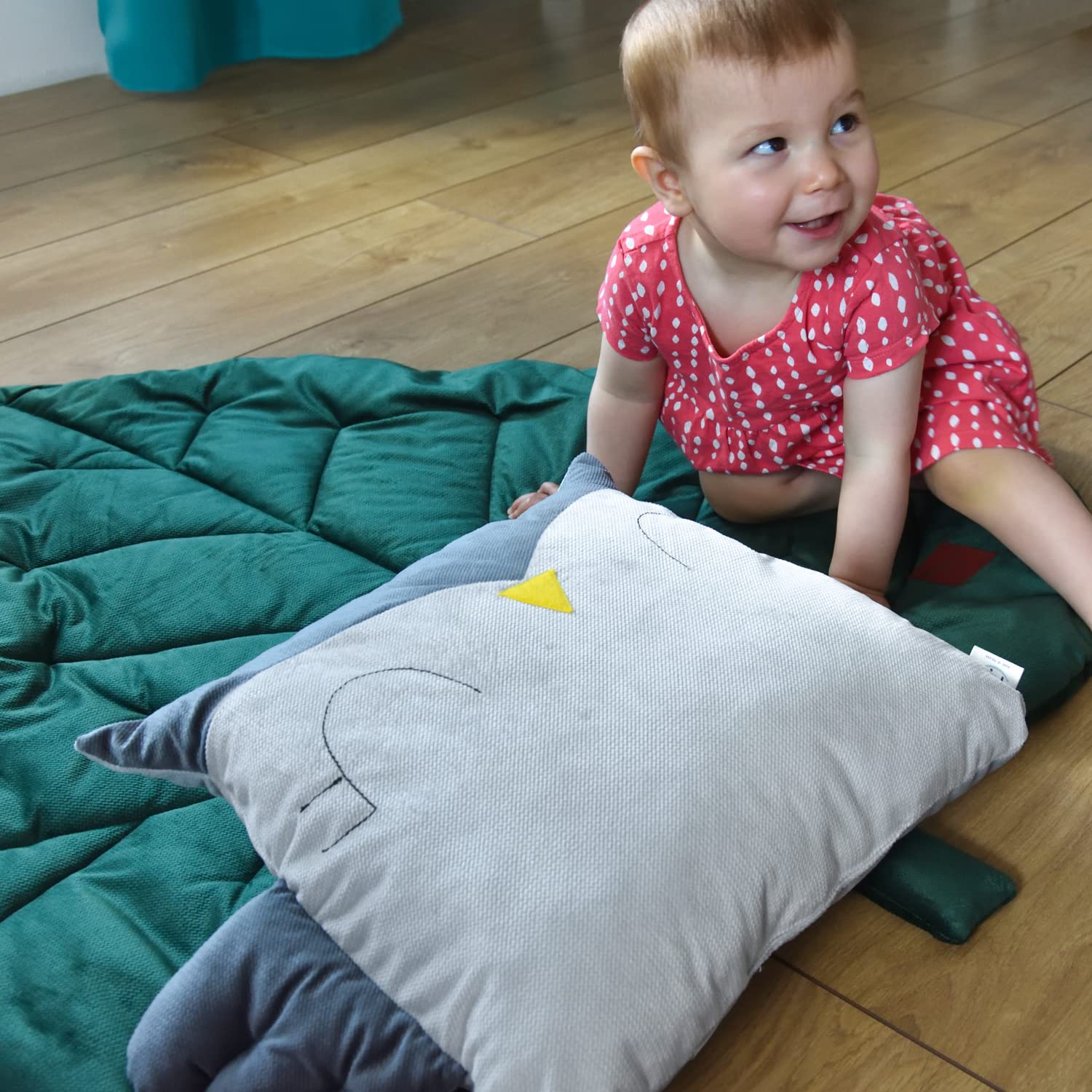 PEPI Wolkenkissen Kinder - Handgenähtes Kuschelkissen Für Babyzimmer
