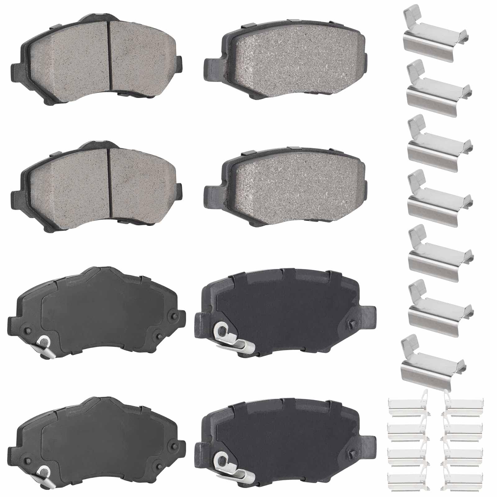 ILONPA Front/Rear Ceramic Brake Pads (Jeep Wrangler JK)