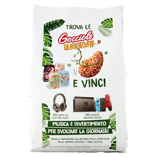 Miniatura 3 de Pavesi galletas "Gocciole Chocolate" con gotas de chocolate, sin aceite de palma  17,6 oz500 g, (Paquete de 4)