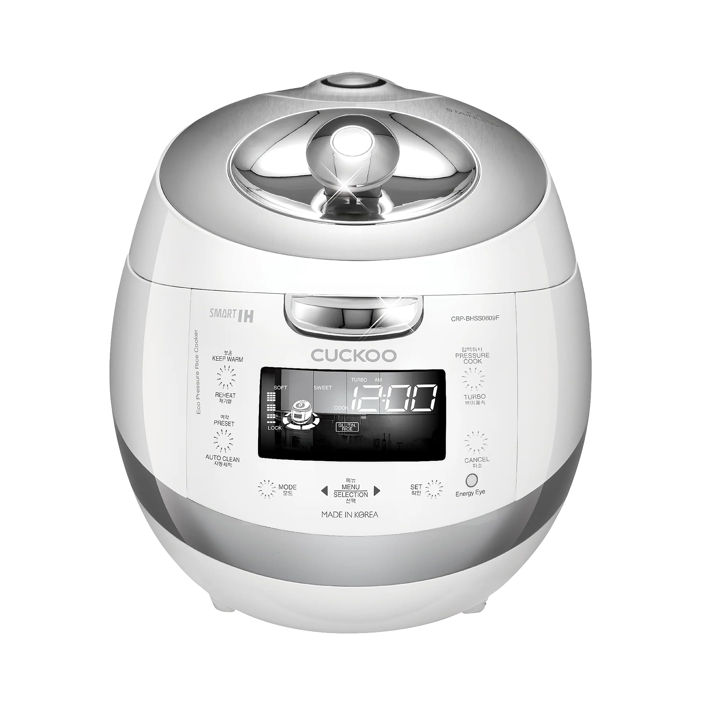 Amazon.com: CUCKOO High Pressure Rice Cooker 6-Cup Uncooked / 12