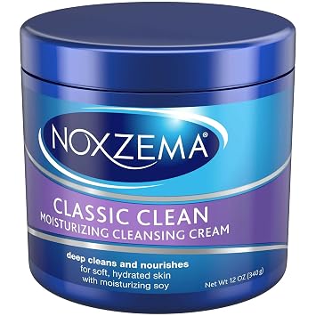 noxzema Classic Clean Cream Moisturizing Cleansing, 12 oz
