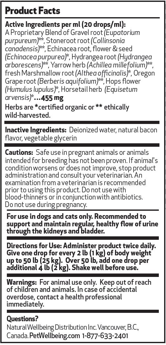 Pet Wellbeing Urinary Gold for Dogs - Urinary Tract & Bladder, 2 oz — Amazon image 4