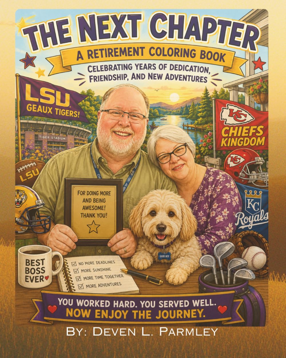The Next Chapter: A Retirement Coloring Book