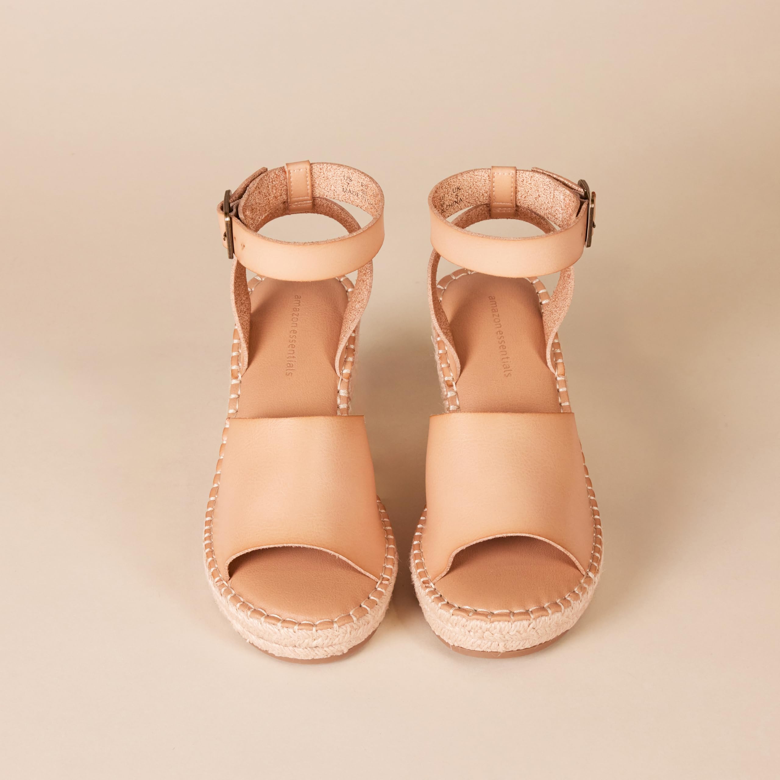 Amazon Essentials Damen Bequeme Espadrillesandale Mit Keilabsatz