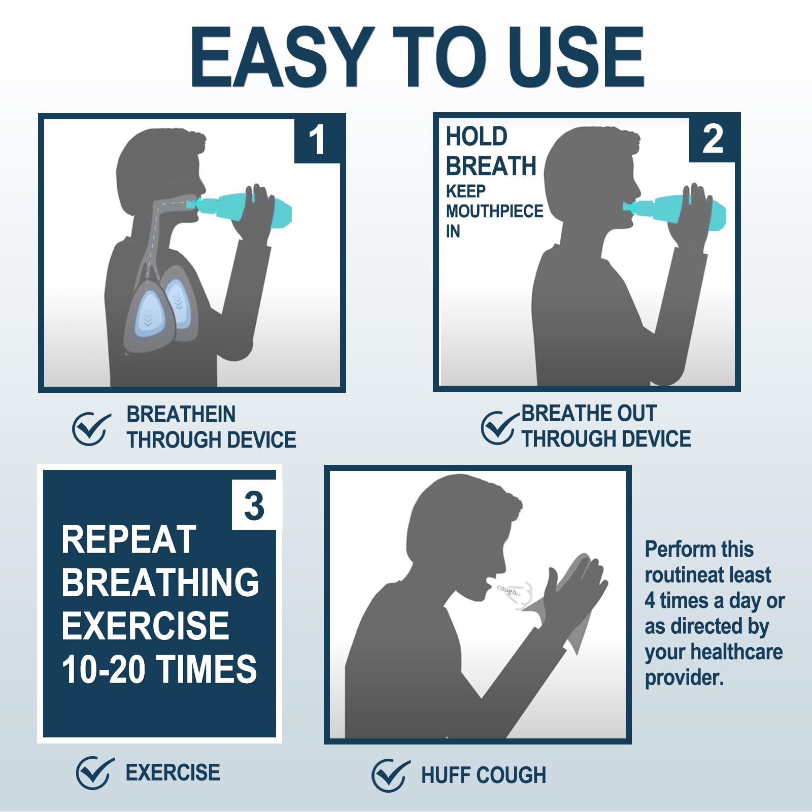 Flutter Valve Device - Improve Lung Breathing -3