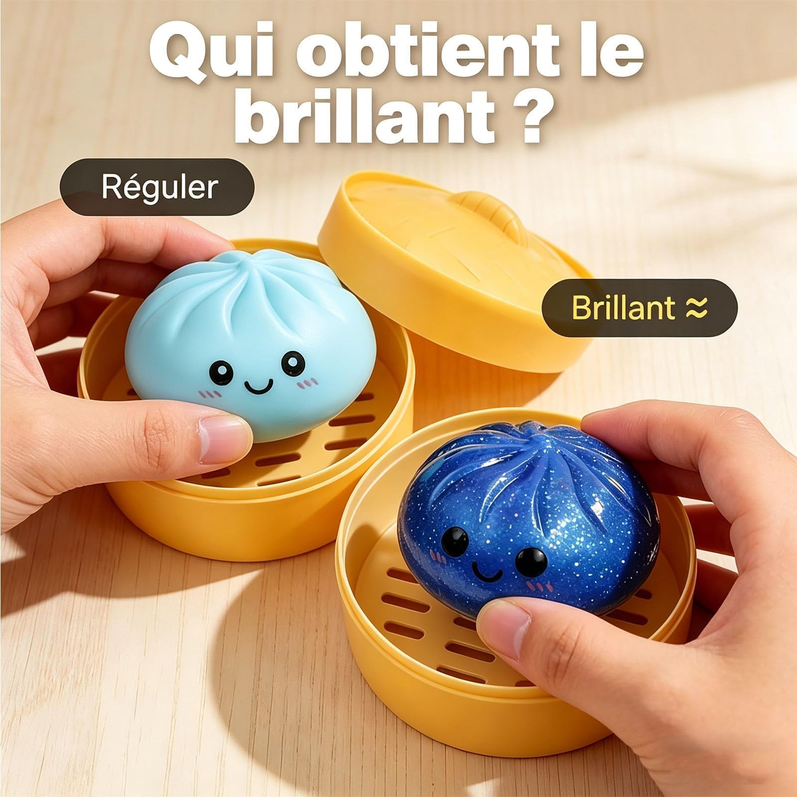 Squishy Ravioli, Squishy, Divertente Giocattoli Sensoriali, Antistresse Fidget Toys, Per Adolescenti E Adulti, Per Home Office, Colori Casuali (1PC(Colori Casuali))