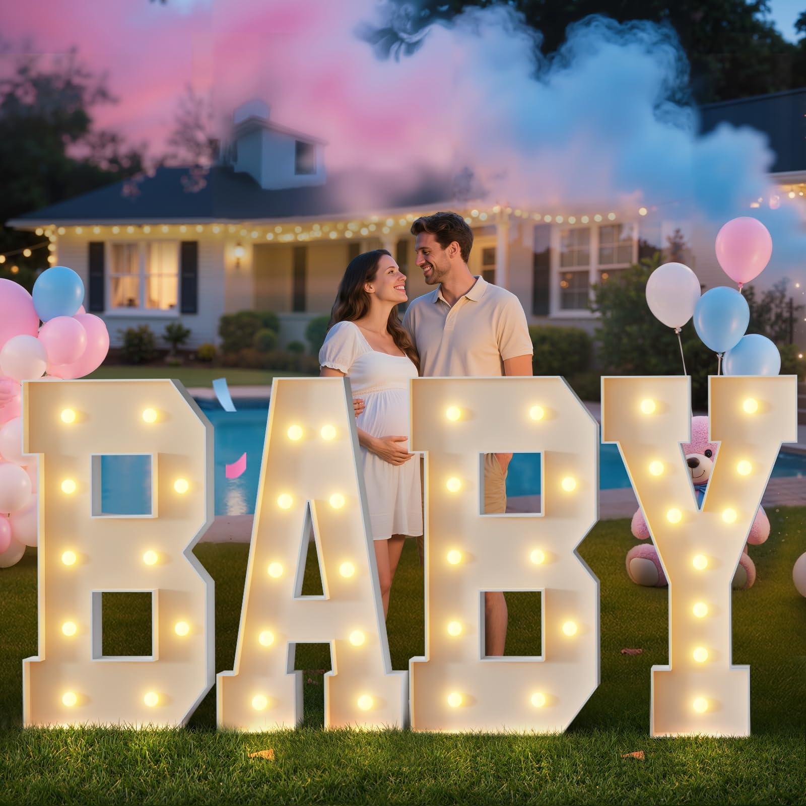Photo 1 of Mixifox 4FT "BABY" Marquee Letters