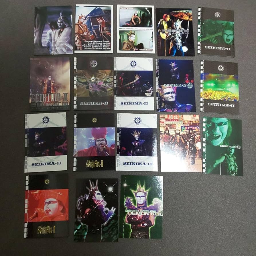 Amazon.co.jp: 聖飢魔II 閻魔札トレーディングカード閣下セット