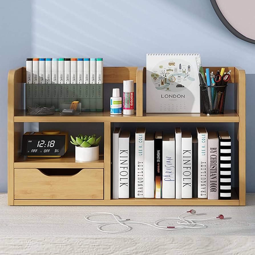 おきな ファッション本棚 オフィス本棚 ミニマリスト本棚 デスクトップ