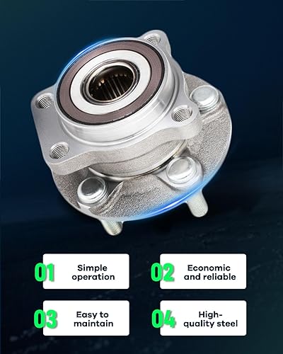 Miniatura 6 de SCITOO 1pc Front Wheel Bearing Hub Assembly 513413 fit for Subaru Crosstrek 2016-2020, for Subaru Forester 2014-2018, for Subaru Impreza 2014-2019,