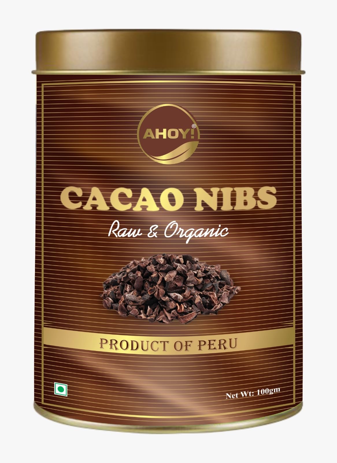 Ahoy! Organic Peruvian Cacao Nibs (Unsweetened, no preservatives, certified organic) 100gm (B0D9BXF8TN) Amazon Price History, Amazon Price Tracker