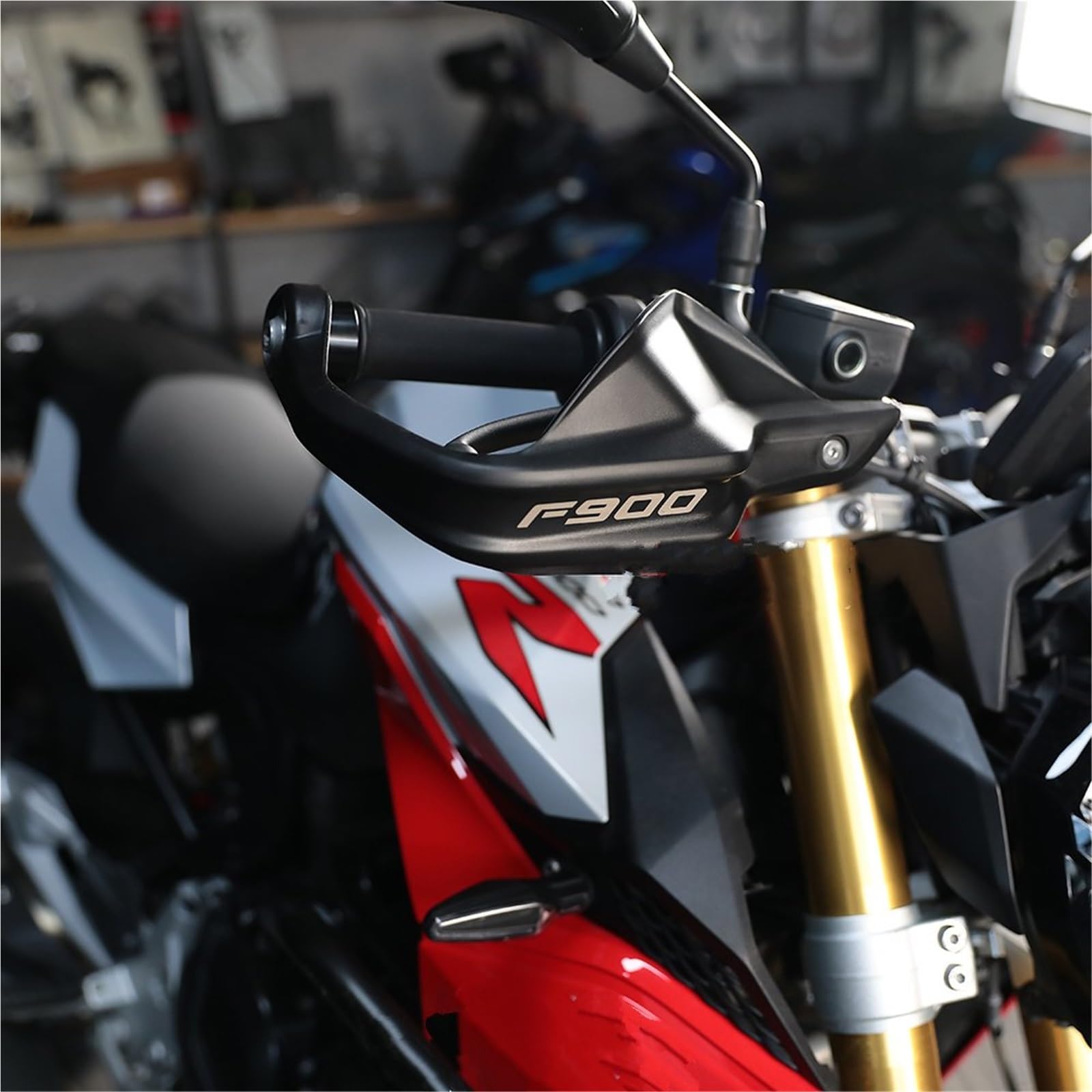 Protège-Mains Moto pour BMW F900R F900XR 2020-2023 Pièces De Protège-Mains pour Guidon, Protection De Levier, Protection De Protection Protège-Mains Coupe-Vent