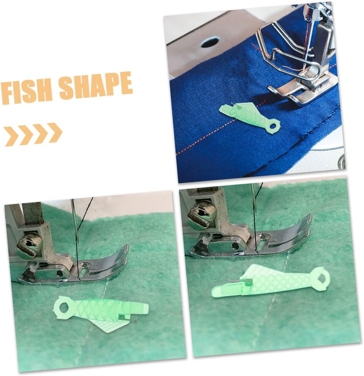 Fish Shape Sewing Machine Needle Threaders for Sewing Beginners 20pcs image 3