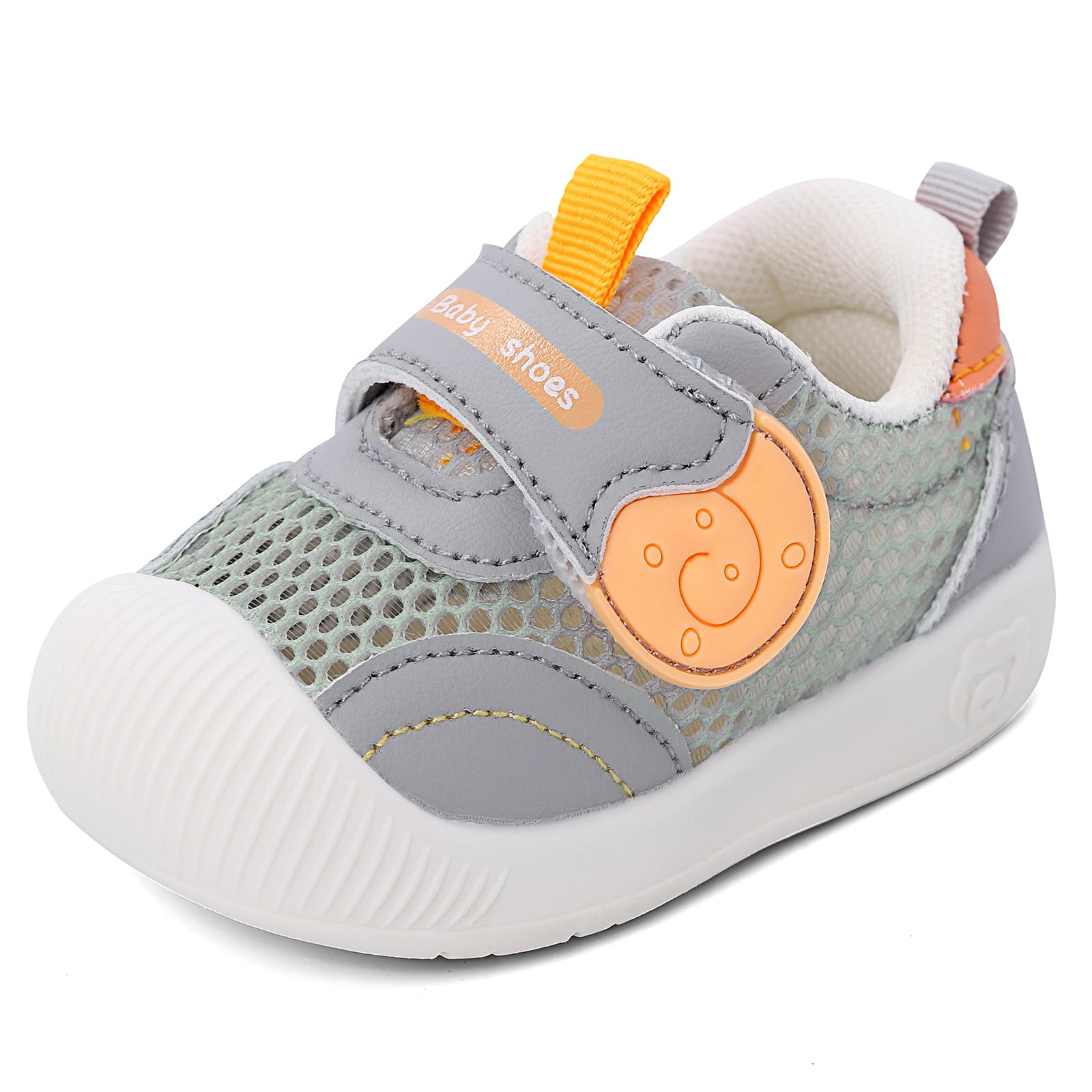 MK MATT KEELY Baby Boys Girls First Walking Shoes Toddlers Summer Breathable Anti-Slip Trainer Sneakers for Infant