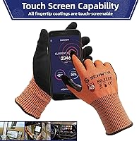 Vista 45 de Schwer ProGuard Highest Level Cut Resistant Work Gloves PR3326 for Extreme Protection，ANSI A9 Cut Gloves with Reinforced Thumb, Non Slip, Non PFAS