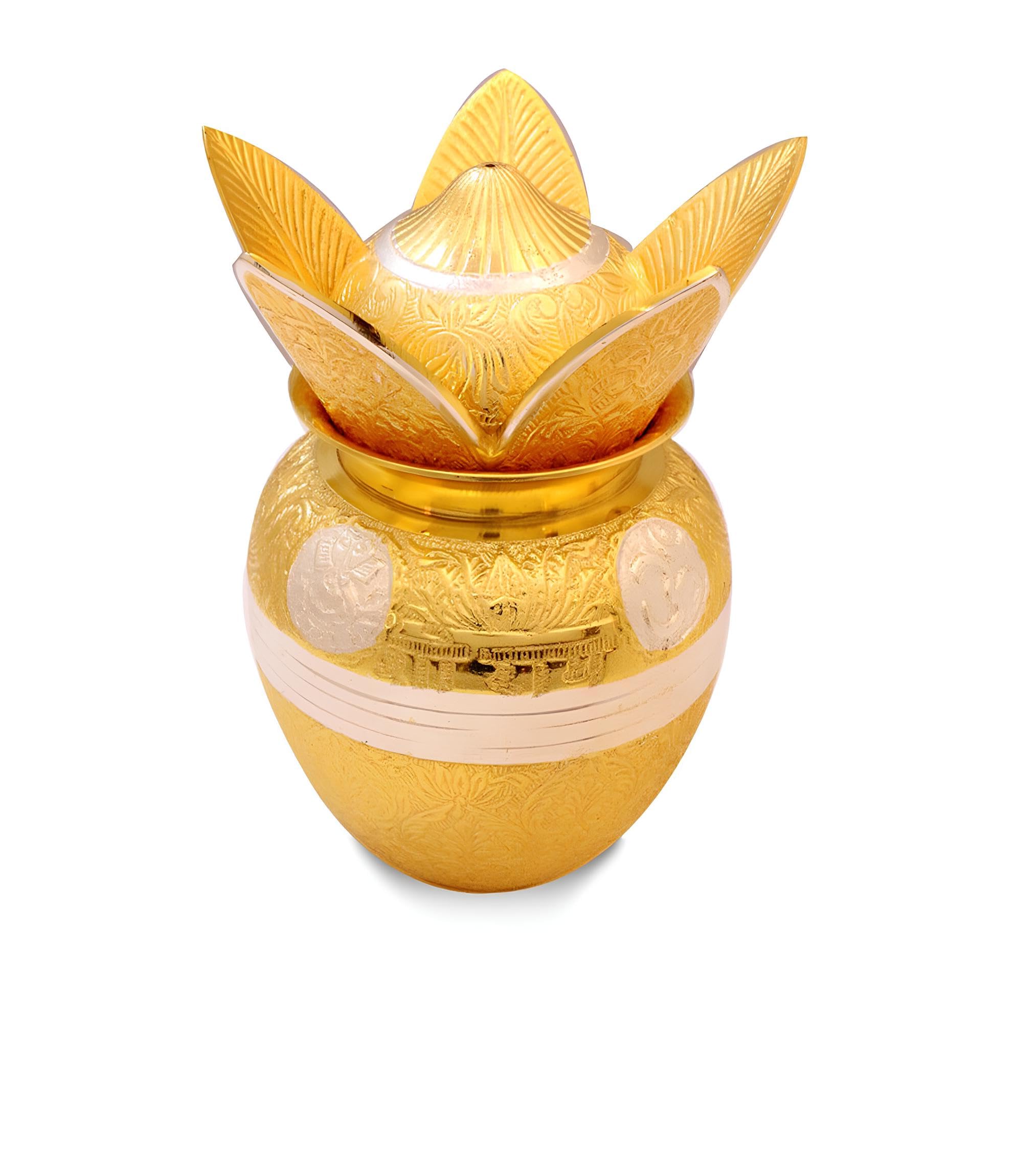 Urne de prière petit format 14cm pour rituel Pooja sans encombrer votre autel