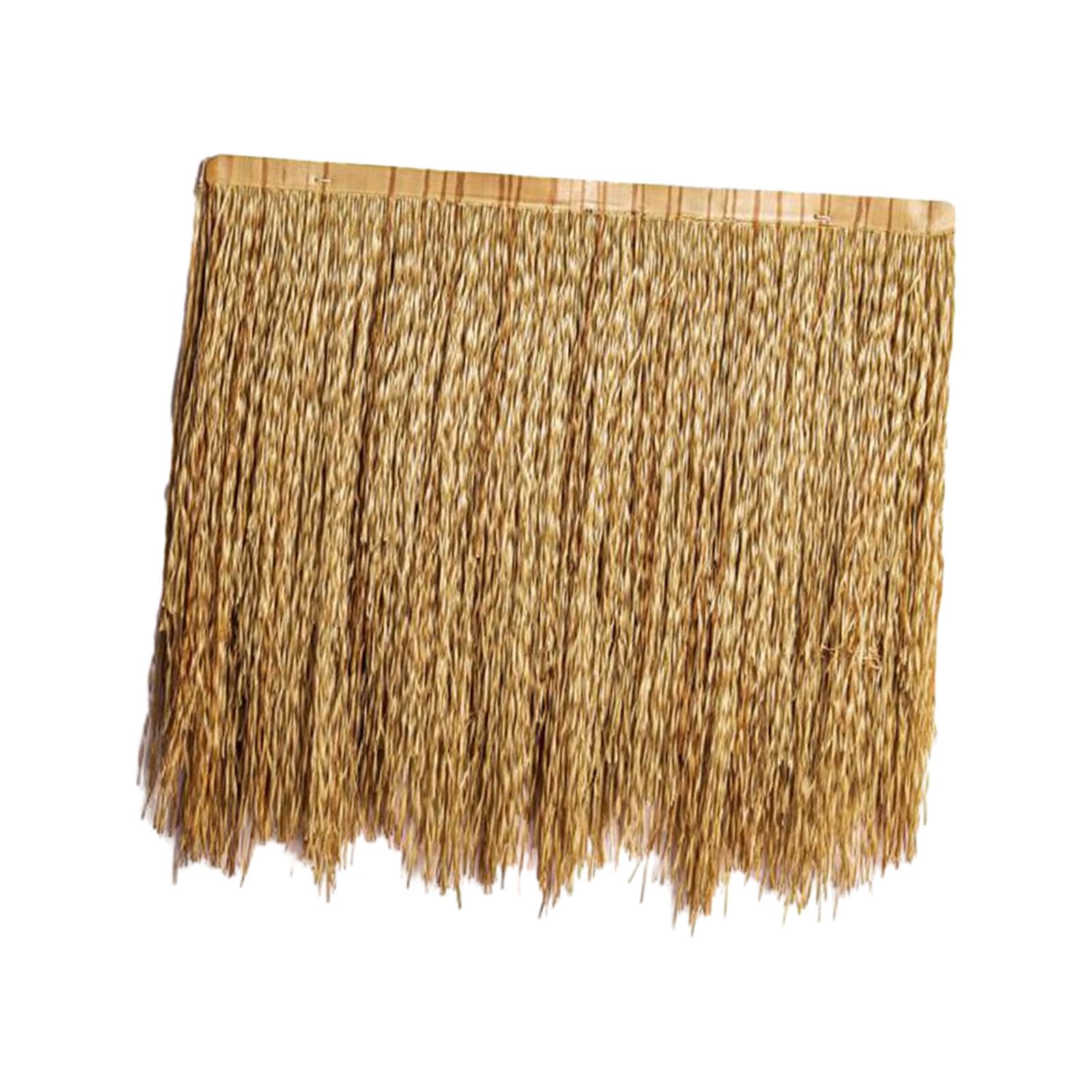 CLUB BOLLYWOOD® Straw Roof Thatch Decorative Synthetic Thatch Grass Roof for Hut Fence Beach Style A | Yard, Garden & Outdoor Living | Gardening Supplies |Home & Garden |1 Roll Straw Roof Thatch-picture-30