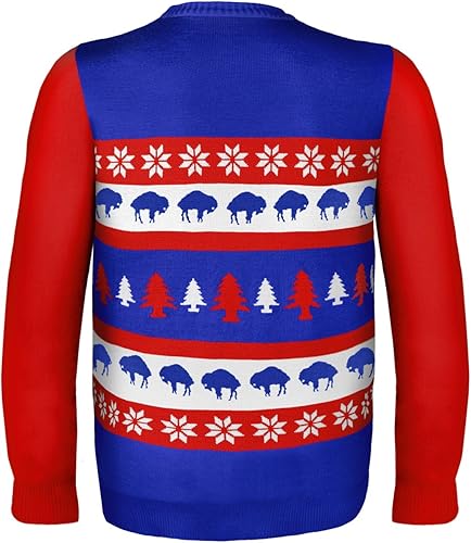Vista 14 de Forever Collectibles Indianapolis Colts One Too Many Ugly Sweater 2-Marca de palabras