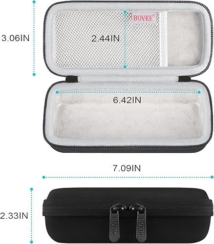 Miniatura 3 de BOVKE Estuche de transporte para el respirador de respiración natural para entrenamiento de recuperación pulmonar para terapia respiratoria sin