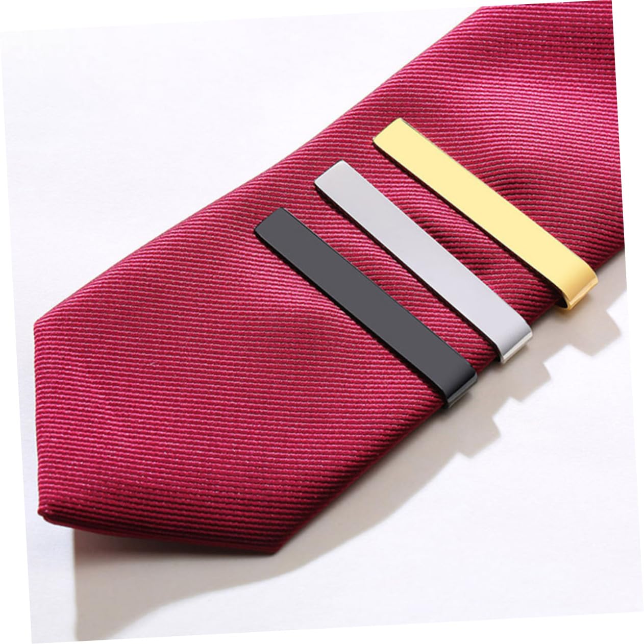 Clip De Corbata De Acero Inoxidable Oro Pinza Para Sujetar Corbatas Cuello Atar Sujetacorbata Para Cualquier Ocasión Clip De Corbata De Moda Barra De Corbata