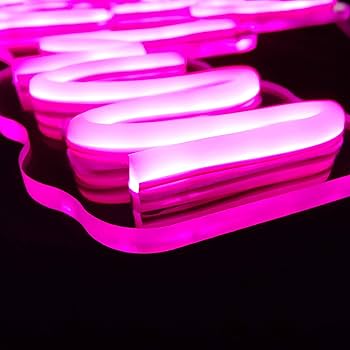 GGK My Happy Place Neon Sign LED Light up My Happy Place Sign for