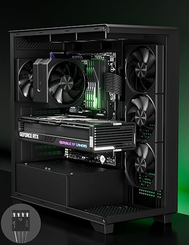 Miniatura 7 de Enfriador de aire de CPU con tubos de calor de 4X6mm, enfriador de CPU de ventilador de 120mm 1650rpm, enfriador de CPU AMD AM5AM4AM3 Serie,