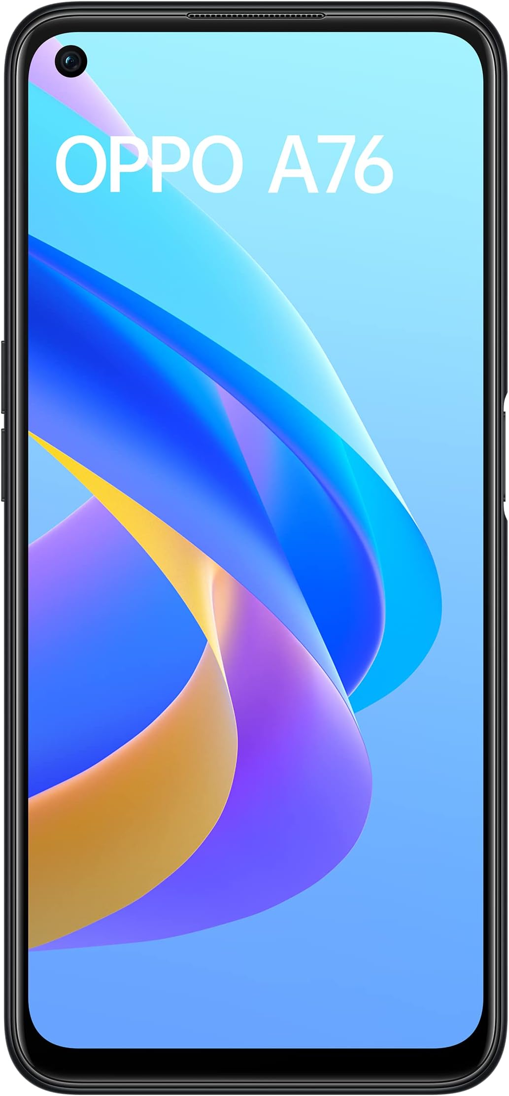 Oppo A76 (Glowing Black, 6GB RAM, 128 Storage) with No Cost EMI/Additional Exchange Offers