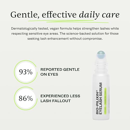 Miniatura 7 de Scandinavian Biolabs Suero de crecimiento de pestañas, 0.2 fl oz, mejorador de crecimiento de cejas unisex para crecer pestañas, fórmula 100% vegana