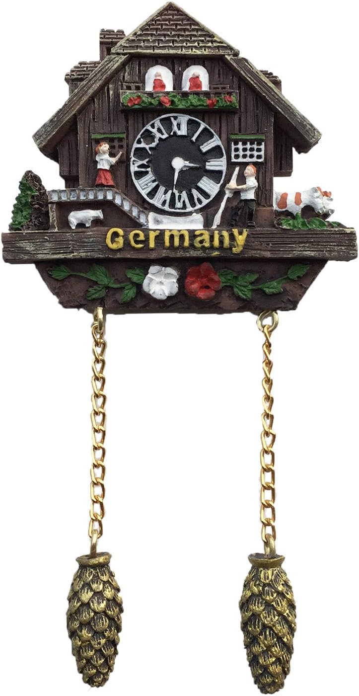 Wedare Magnet Souvenir Cuckoo Clock Germany 3D Refrigerator Travel Sticker Souvenirs,Home & Kitchen Decoration Germany Fridge from China