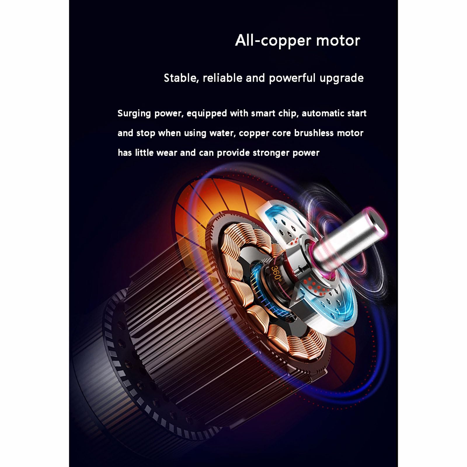 sierra, Motor sin escobillas de 8 pulgadas con bloqueo seguridad for