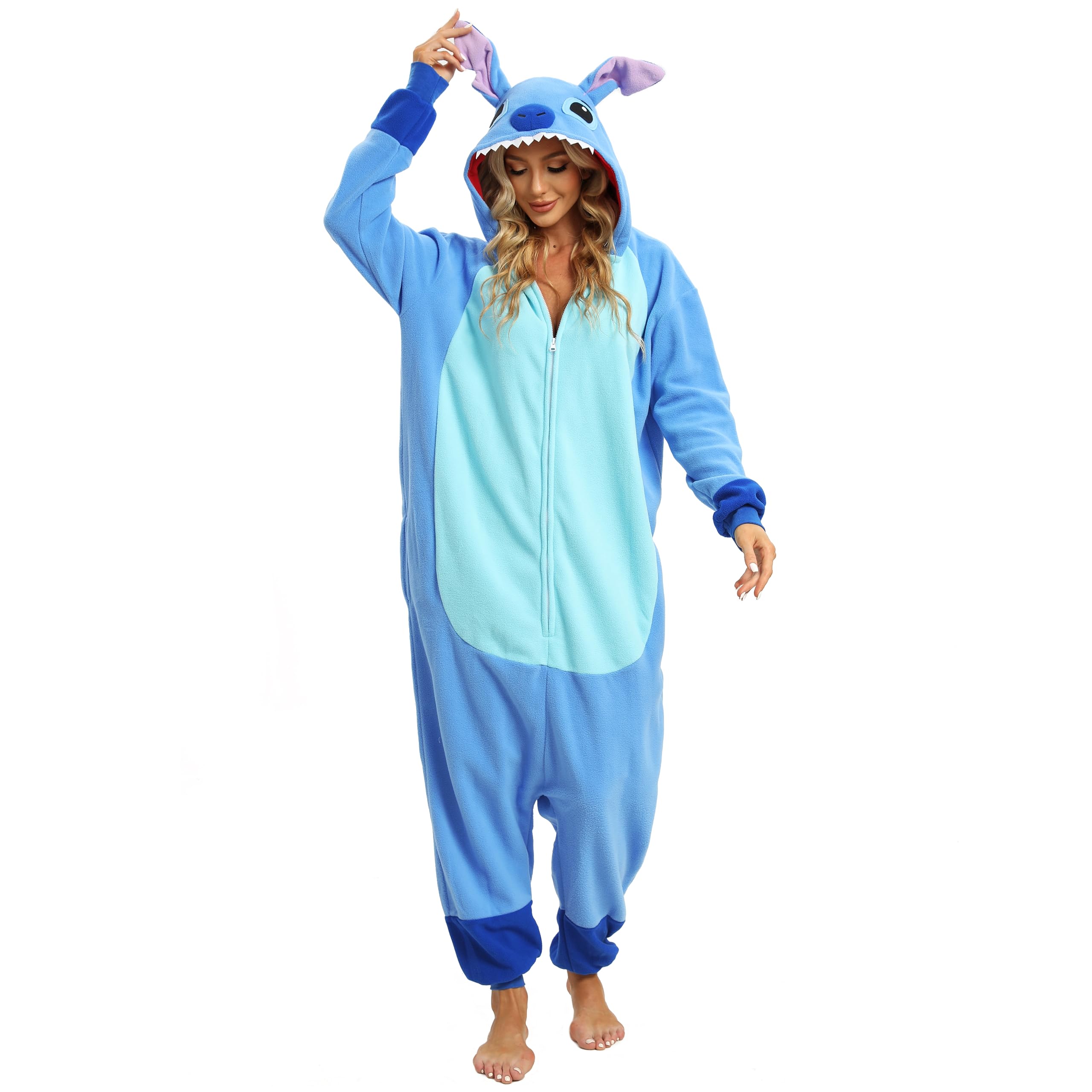 LBJR Pigiama Animali Adulti Cosplay Costume Pigiamone Intero Onesie