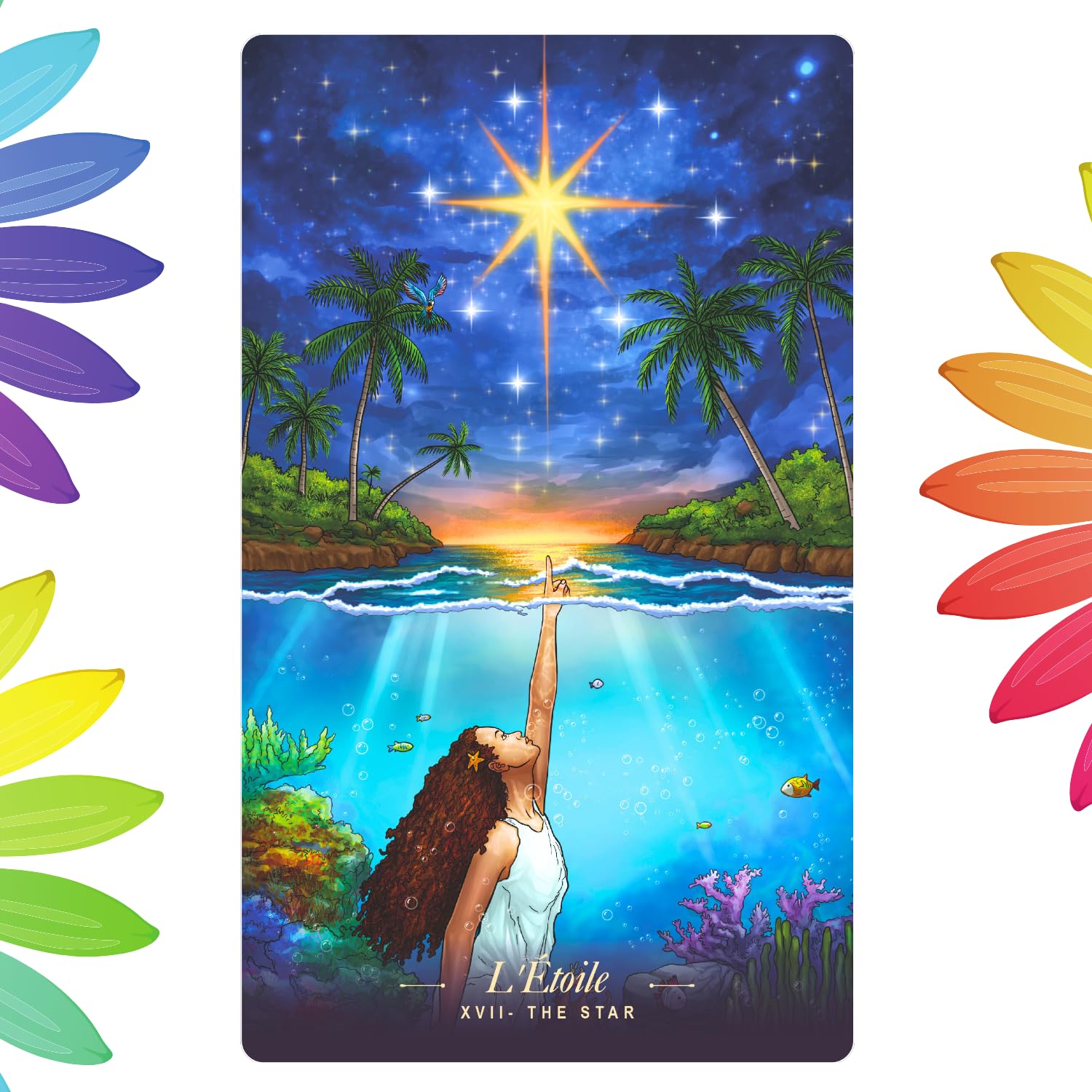 I Tarocchi degli specchi del mondo (SOLO IN FRANCESE) - 78 carte illustrate + libretto (in FRANCESE) - Rinnova con immagini incarnate, vibranti, umane, che risuonano con il mondo... e con voi!