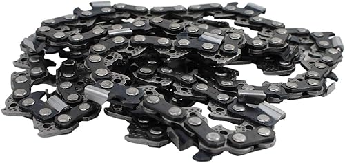 Miniatura 5 de Barra guía de remache único de repuesto de 14 pulgadas y cadena de sierra semicincel de 14 pulgadas para motosierra John Deere CS36 (14 pulgadas de