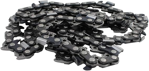 Replacement 16 Single Rivet Bar and 16 Semi Chisel Chain Combo for Dolmar PS-420 Chainsaw (16 Length, 3/8 Pitch, 0.050 Gauge, 56 Drive Links, 7 Sprocket Nose Tooth) 1 Bar 4 Chains