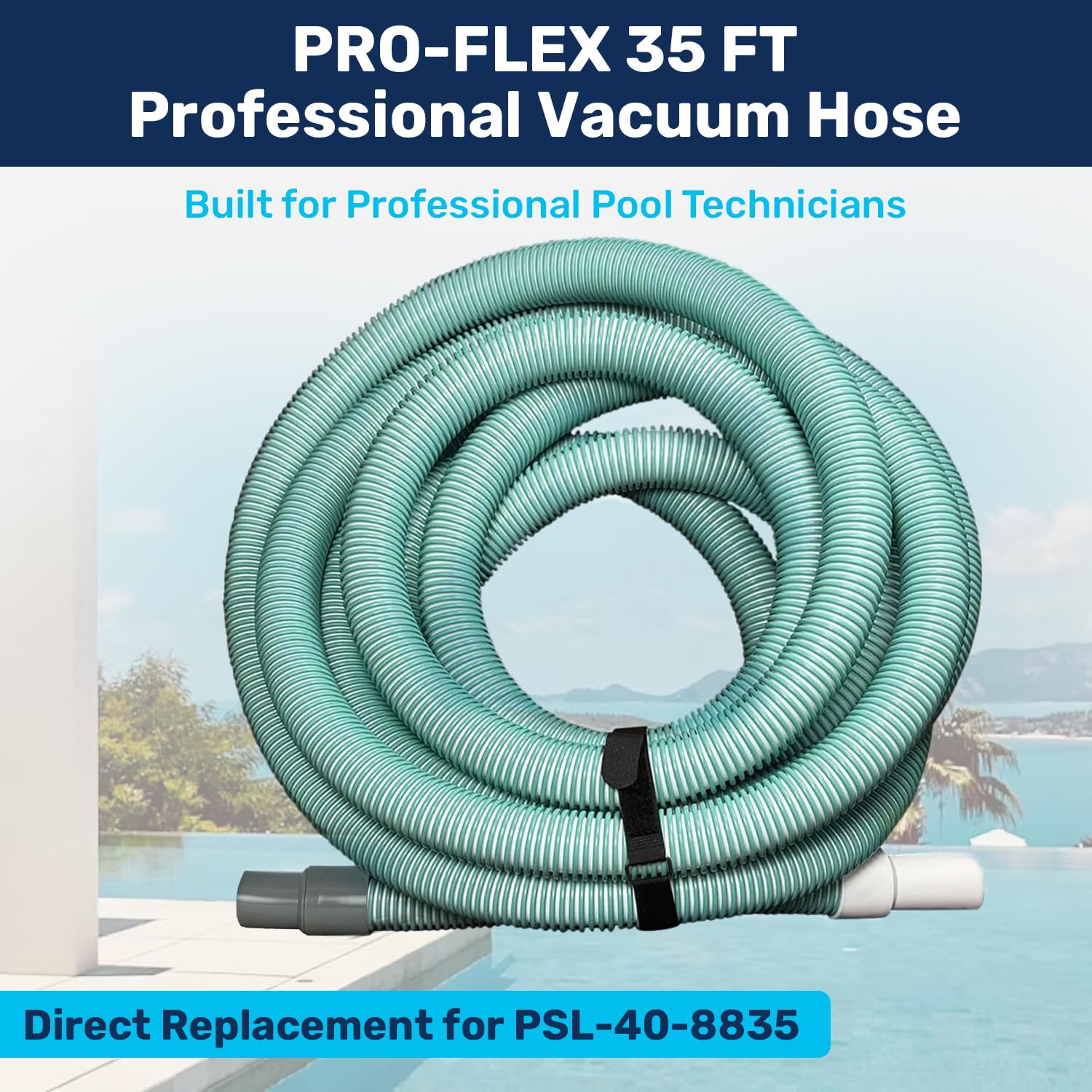 Amazon.com: REVA POOL RV08850 Pro-Flex (50 FT) Professional Vacuum