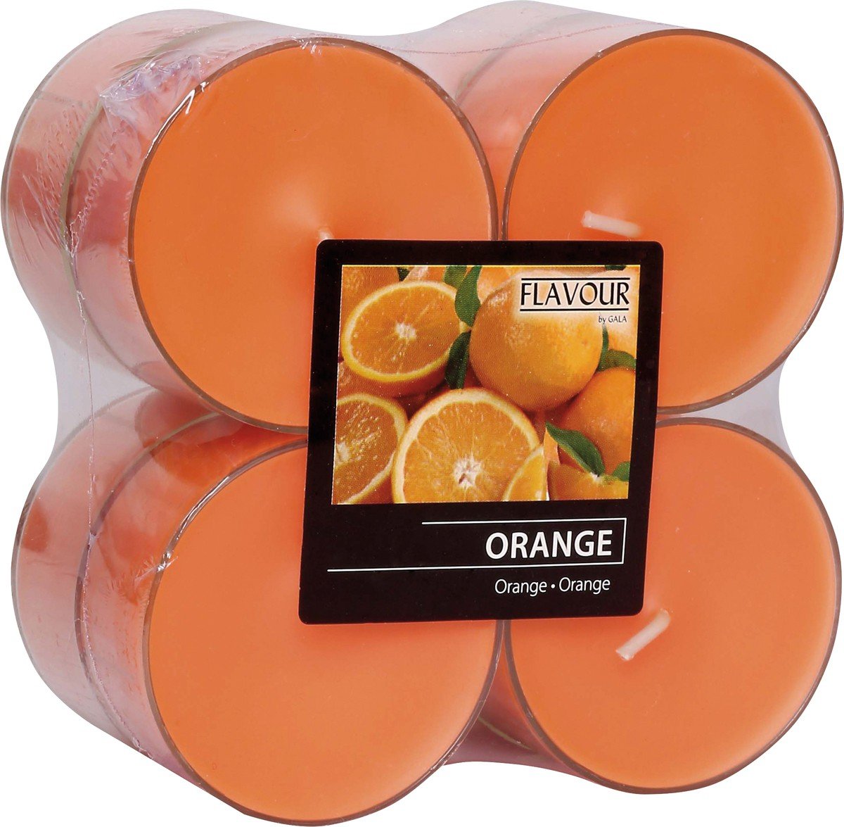Bougie Parfumée Gala Flavour - Parfum Orange Noir - Pour Chauffe-Plats Et Ambiance