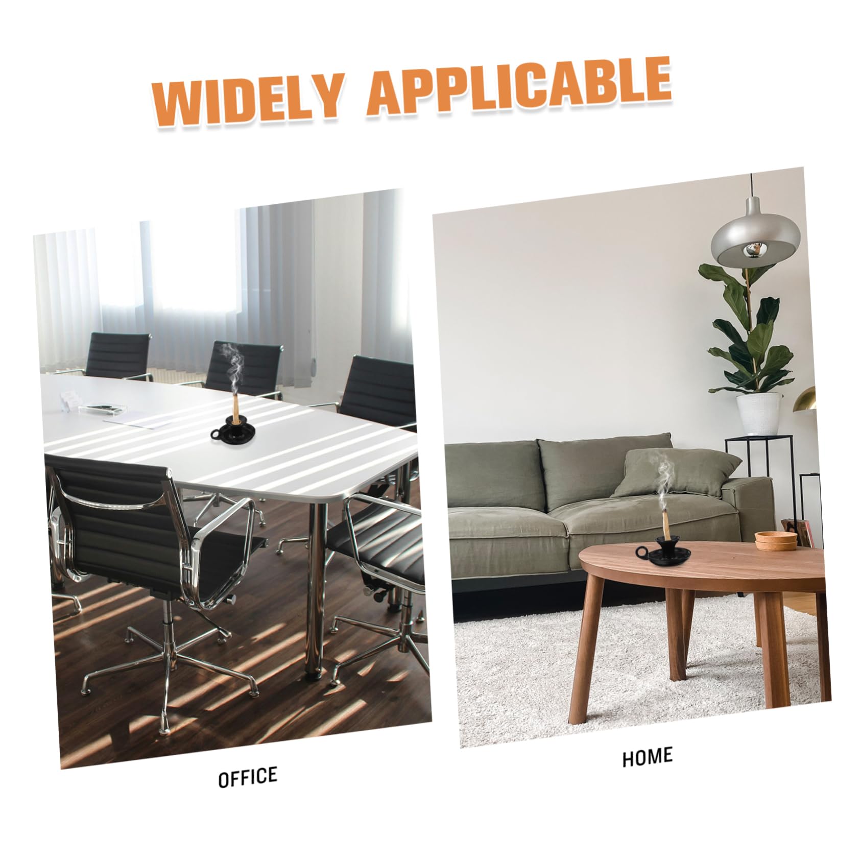 IMIKEYA 1pezzi Bruciatore Base Stabile e Design Candela Per Decorazioni Domestiche e Regali Speciali Accessorio Versatile Per Ogni