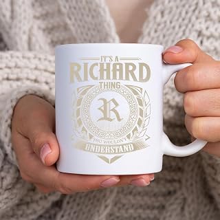 It's A Richard Thing You Wouldn't Understand Name Vintage BlackMug, Tea Mug, Tea Cup, Coffee Cup