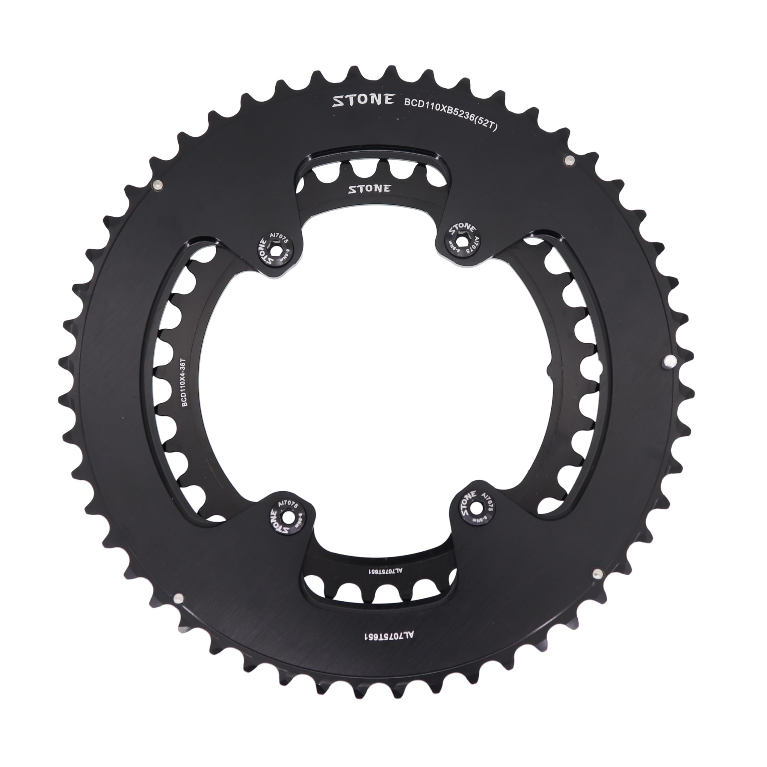Q-RINGS チェーンリング 53-39 2個セット Amazon | STONE 110BCD ダブルチェーンリング 4700 5800 6800