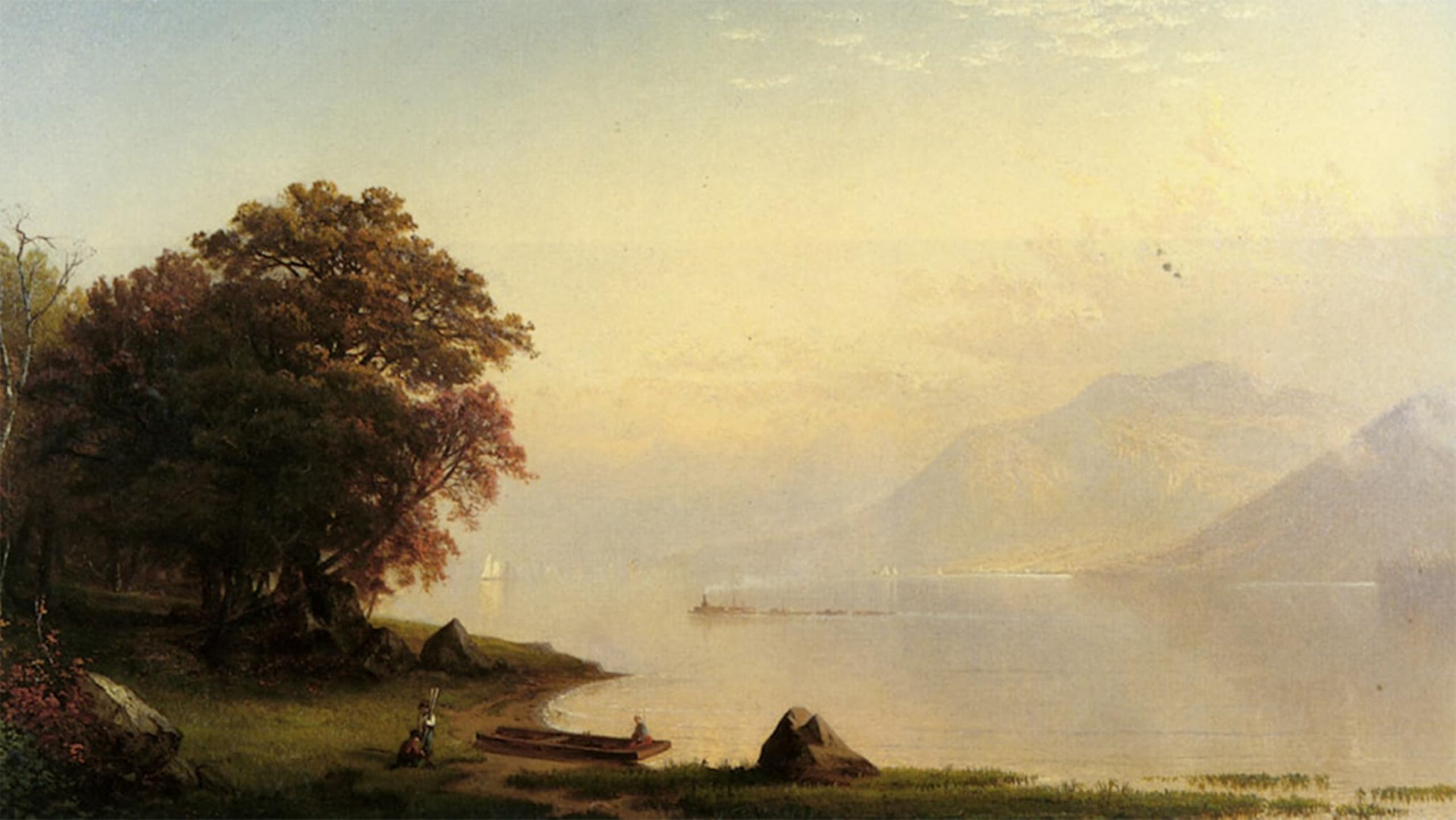 Cuadro de Nueva York de Alfred Bricher lienzo decorativo de 60x90cm 5