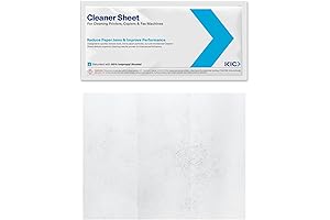 KICTeam - Presaturated Scanner Cleaning Sheets: Prolonging Printer Health with One Wipe