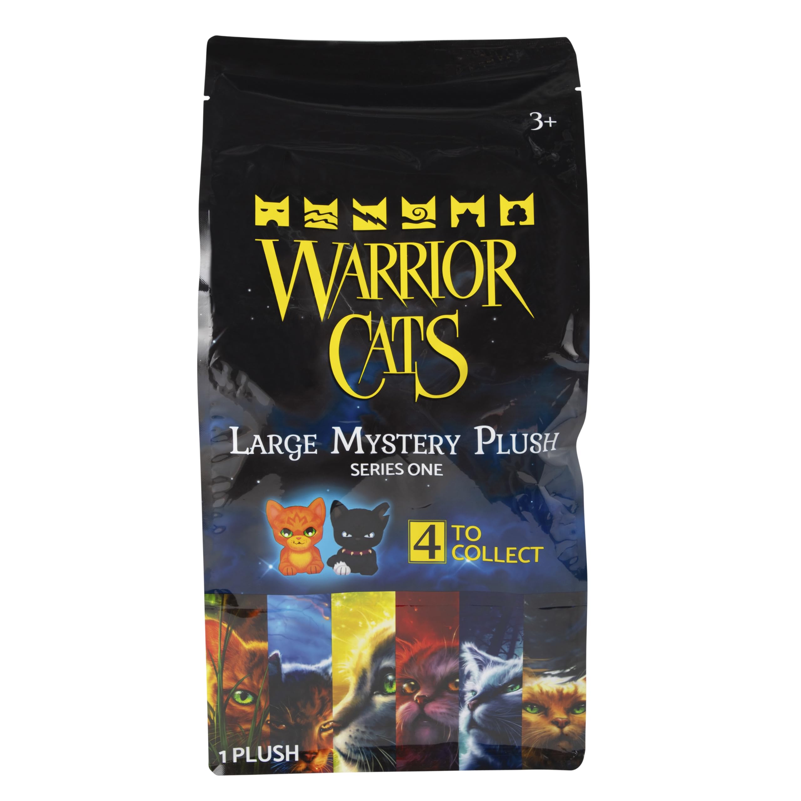 Warrior Cats Duży plusz tajemniczy - seria 1