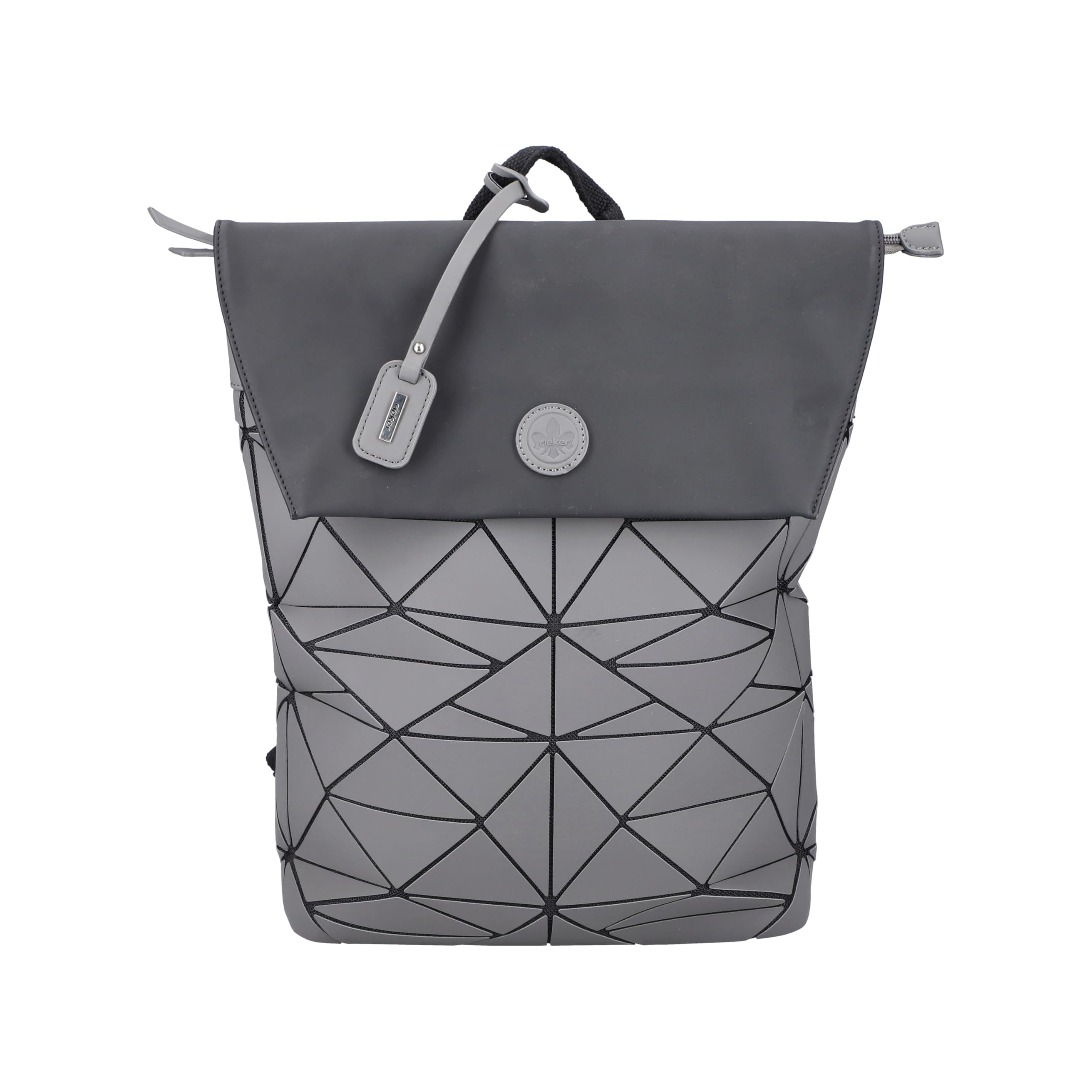 Rieker H1391, Mochila Mujeres, Gris, S